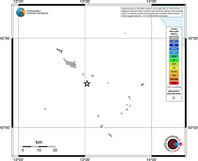 Mappa MCS - territori località