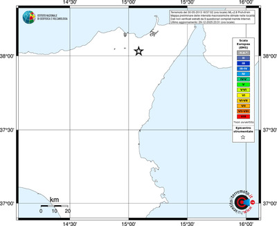 Mappa EMS - territori località