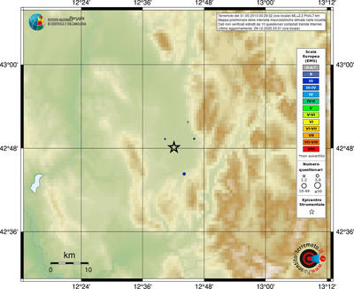 Mappa EMS - località