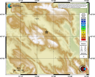 Mappa MCS - località
