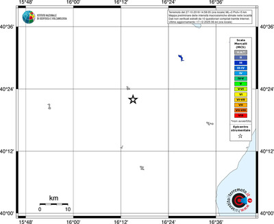 Mappa MCS - territori località
