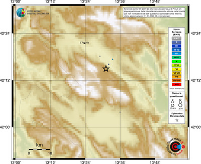 Mappa EMS - località