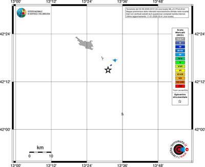 Mappa MCS - territori località