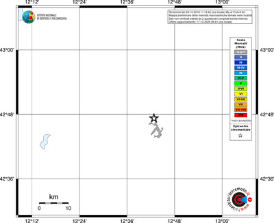 Mappa MCS - territori località