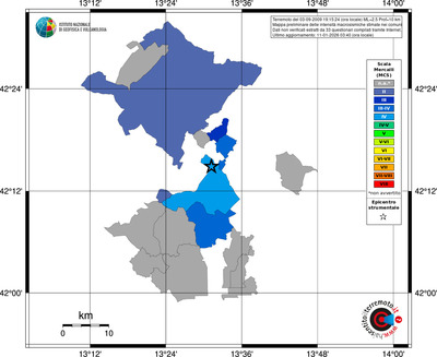 Mappa MCS - territori comuni