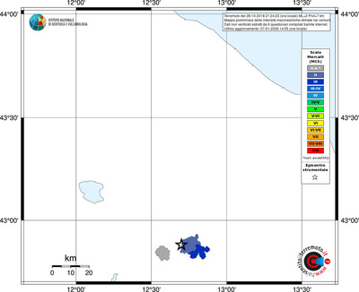 Mappa MCS - territori comuni