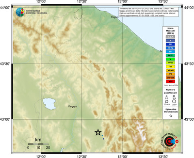 Mappa MCS - località