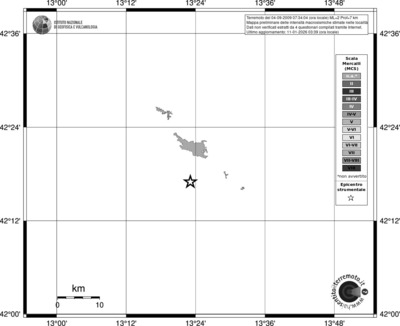 Mappa MCS - territori località