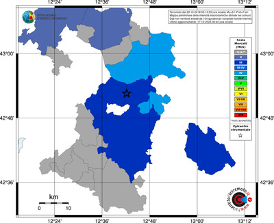 Mappa MCS - territori comuni