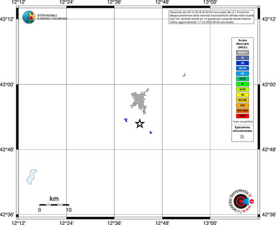 Mappa MCS - territori località