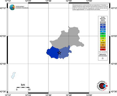 Mappa MCS - territori comuni