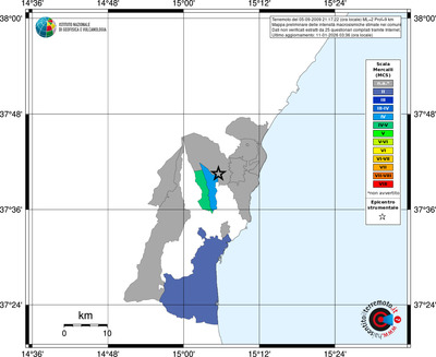 Mappa MCS - territori comuni
