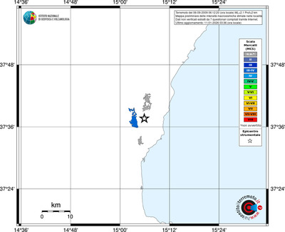 Mappa MCS - territori località