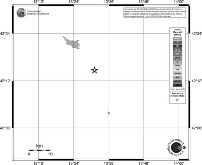 Mappa MCS - territori località