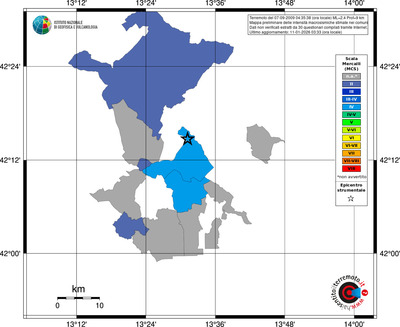 Mappa MCS - territori comuni