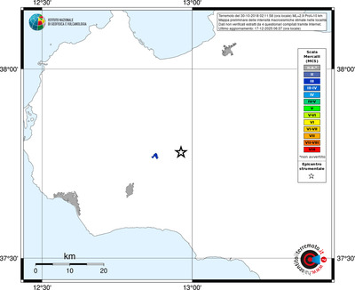 Mappa MCS - territori località