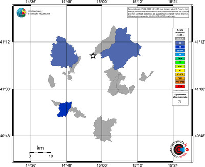 Mappa MCS - territori comuni