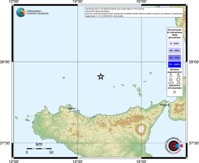 Mappa comuni con almeno 3 questionari