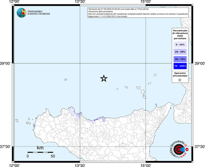 Mappa territorio comunale con almeno 3 questionari