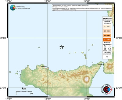 Mappa comuni con almeno 3 questionari