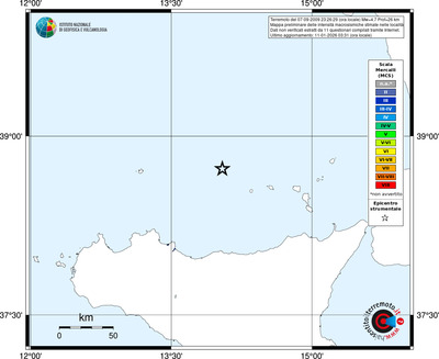 Mappa MCS - territori località