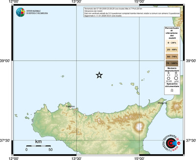 Mappa comuni con almeno 3 questionari