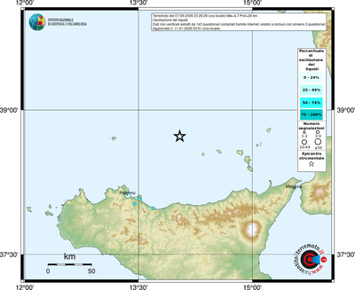 Mappa comuni con almeno 3 questionari