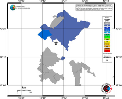 Mappa MCS - territori comuni
