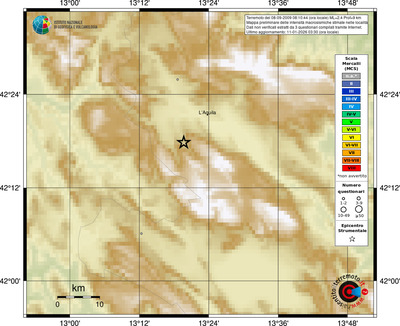 Mappa MCS - località