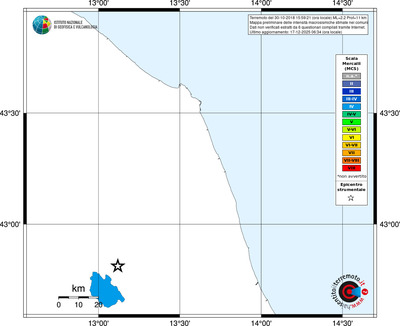 Mappa MCS - territori comuni