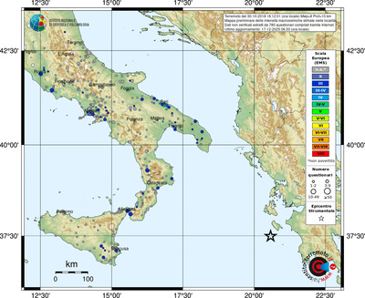 Mappa EMS - località