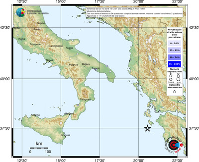 Mappa comuni con almeno 3 questionari