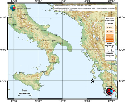 Mappa comuni con almeno 3 questionari