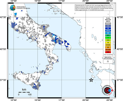 Mappa MCS - territori comuni