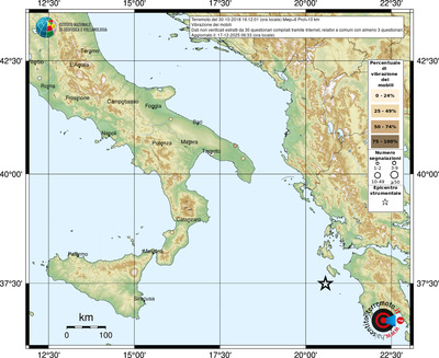 Mappa comuni con almeno 3 questionari