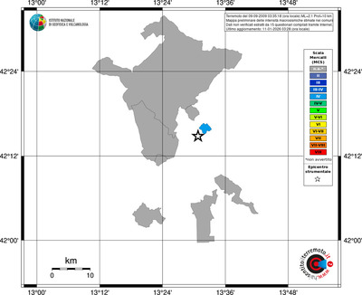 Mappa MCS - territori comuni
