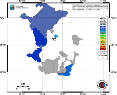 Mappa MCS - territori comuni
