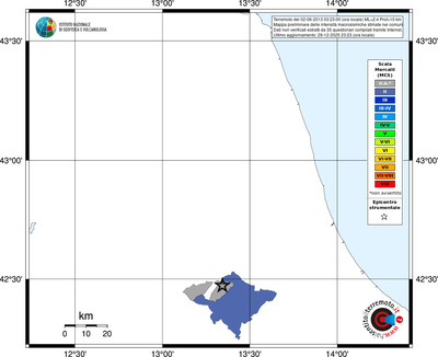 Mappa MCS - territori comuni