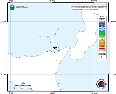 Mappa EMS - territori località