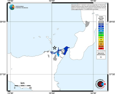 Mappa MCS - territori comuni