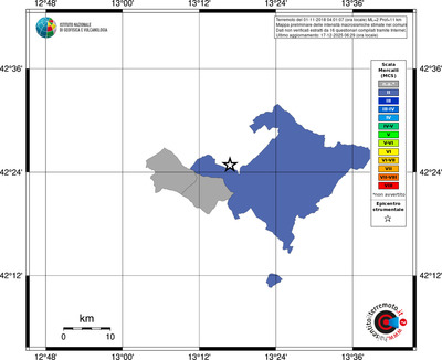 Mappa MCS - territori comuni