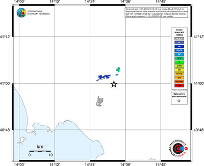 Mappa MCS - territori località