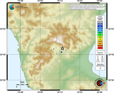 Mappa EMS - località
