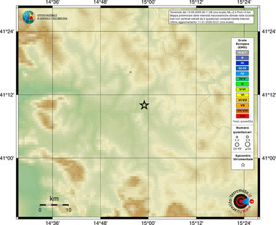 Mappa EMS - località