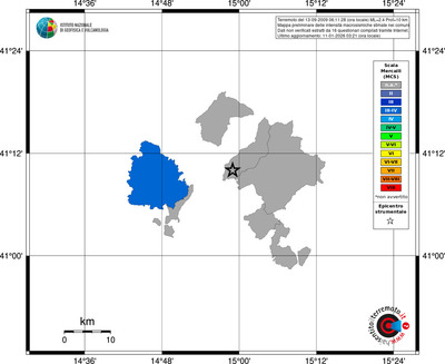 Mappa MCS - territori comuni