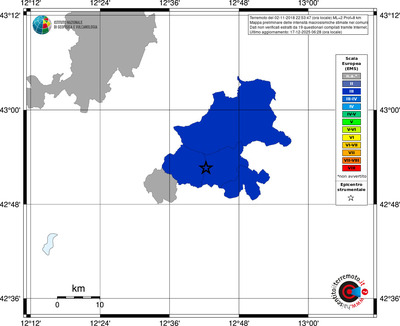 Mappa EMS - territori comuni
