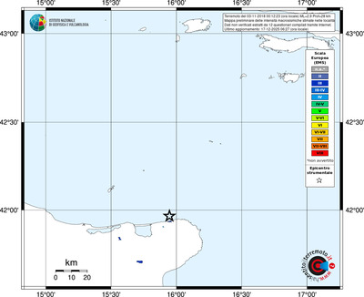 Mappa EMS - territori località
