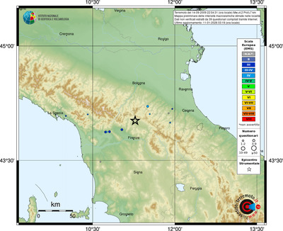 Mappa EMS - località