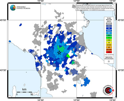 Mappa MCS - territori comuni