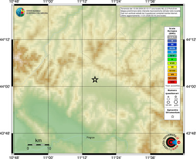 Mappa EMS - località
